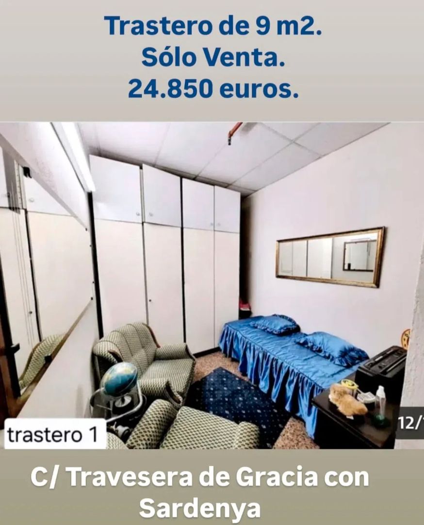 Bedroom of Box room for sale in  Barcelona Capital
