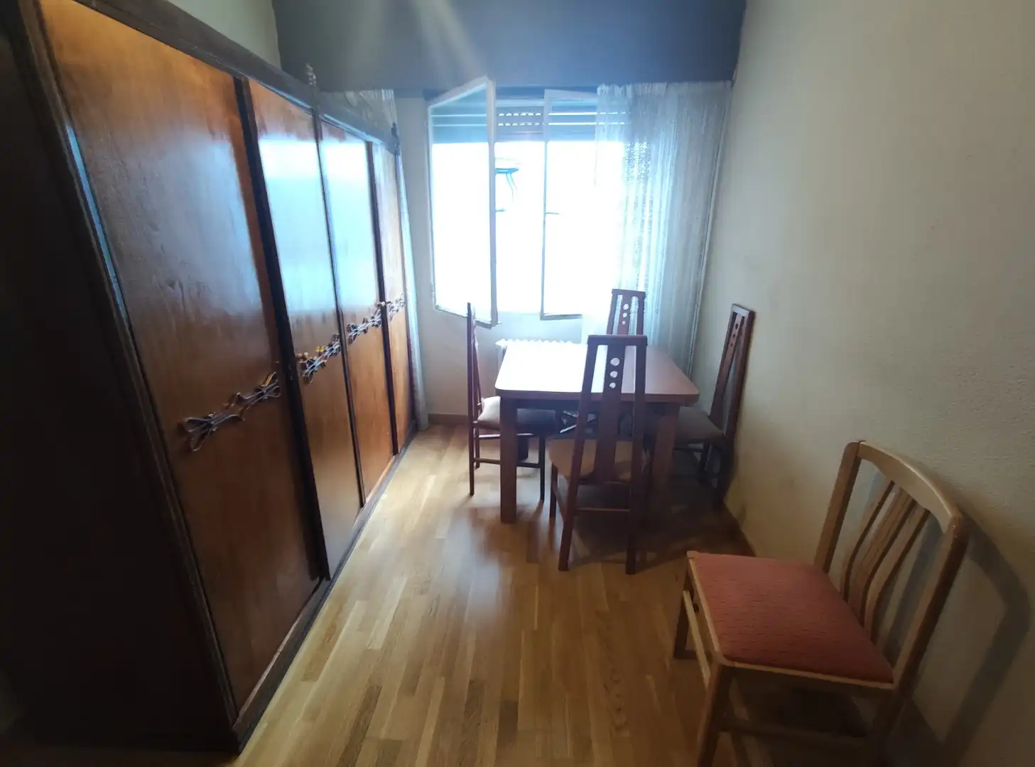 Bedroom of Flat for rent in Ourense Capital   with Heating, Furnished and Oven