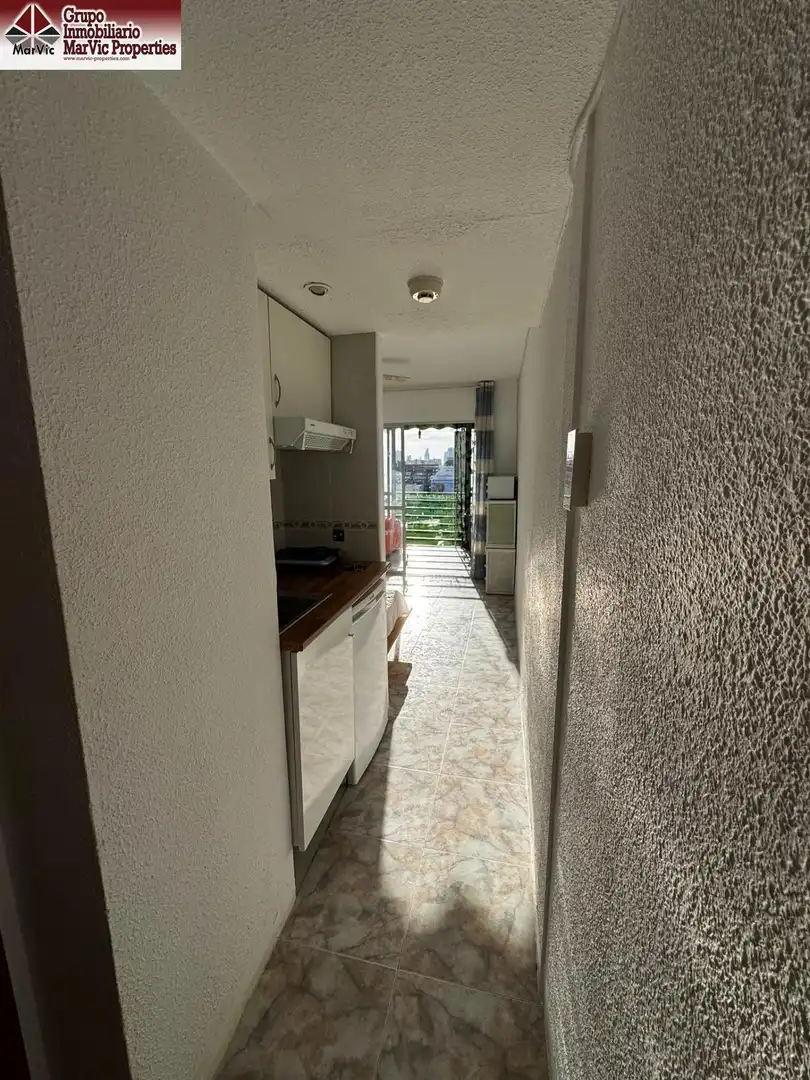 Terrassa de Estudi en venda en Benidorm amb Jardí privat, Moblat i Piscina comunitària