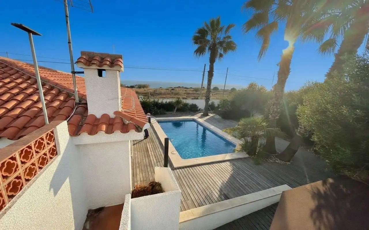Piscina de Casa o chalet en venta en Vinaròs con Jardín privado, Terraza y Piscina