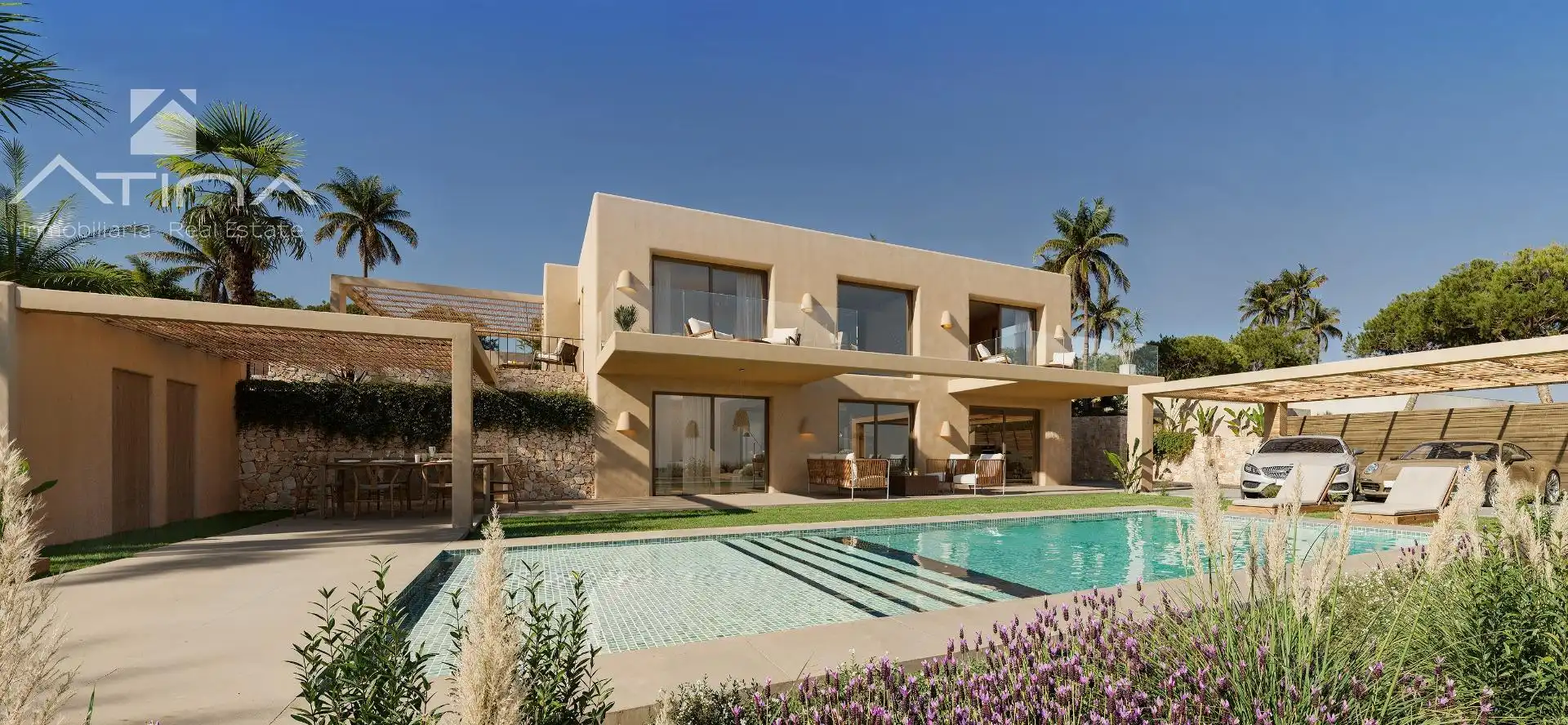 Garden of Houses for sale in Jávea / Xàbia  with Air Conditioner, Private garden and Terrace