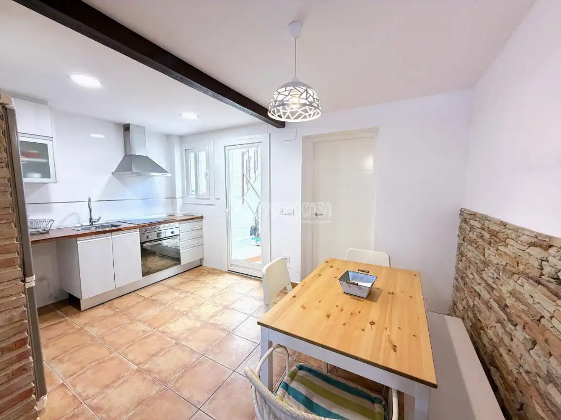 Kitchen of Flat for rent in Cuenca  with Heating, Private garden and Terrace