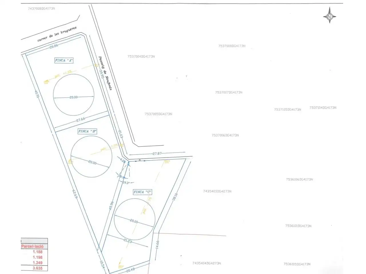 Terreny residencial en venda a Pasaje Noufonts 3, imagen 14