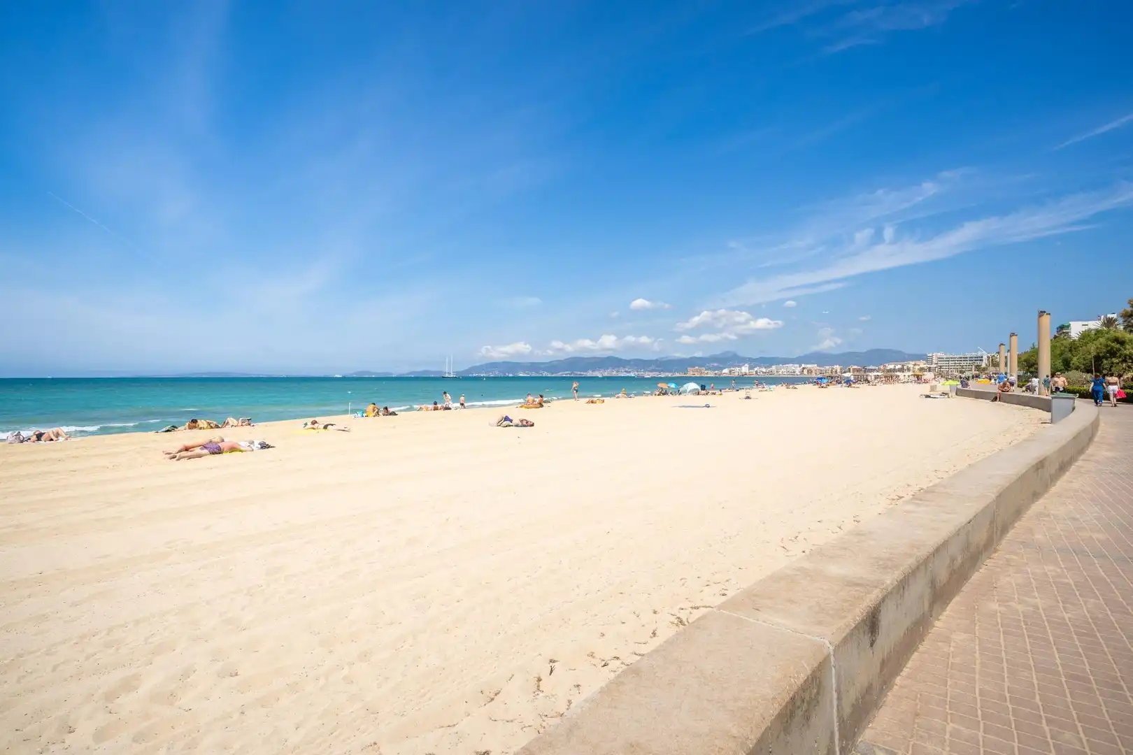Vista exterior de Àtic en venda en  Palma de Mallorca amb Terrassa