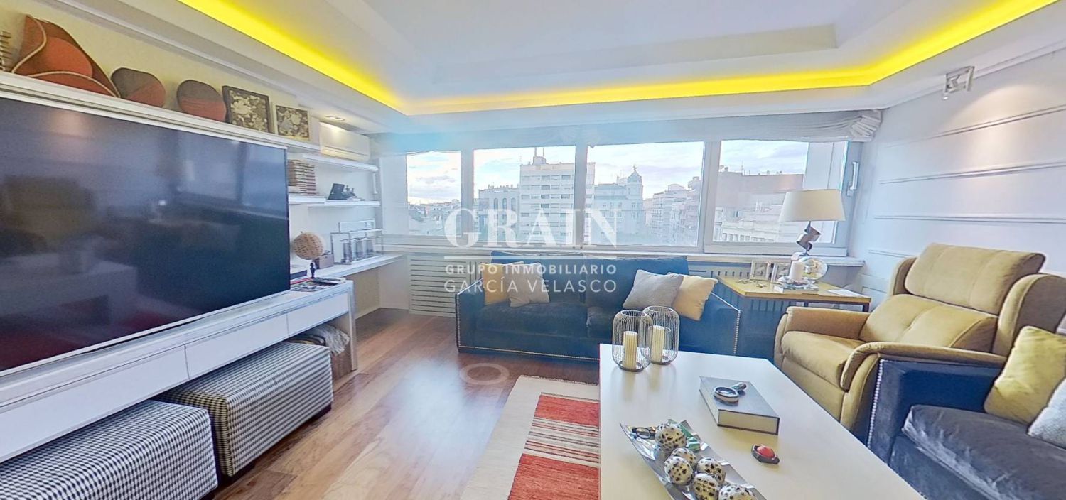 Living room of Flat for sale in  Albacete Capital  with Air Conditioner and Heating