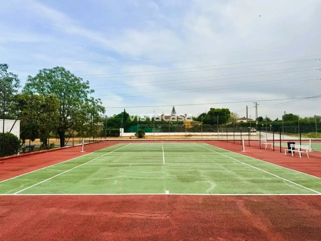 Vista exterior de Casa o chalet en venta en Carmona con Calefacción, Jardín privado y Terraza