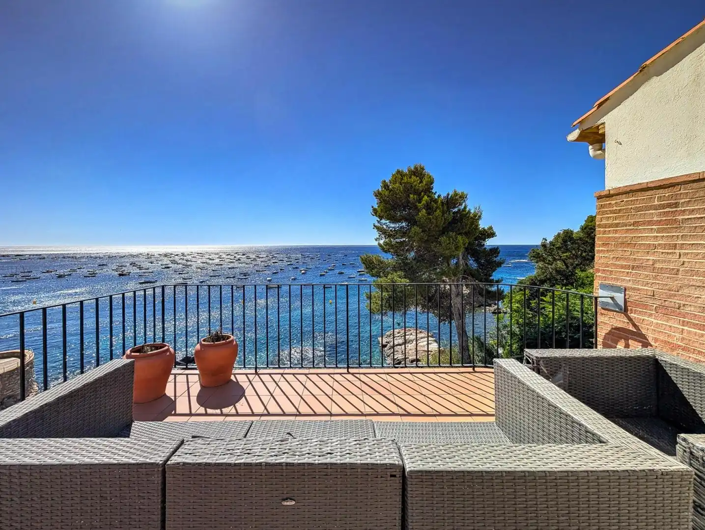 Terrassa de Casa adosada en venda en Palafrugell