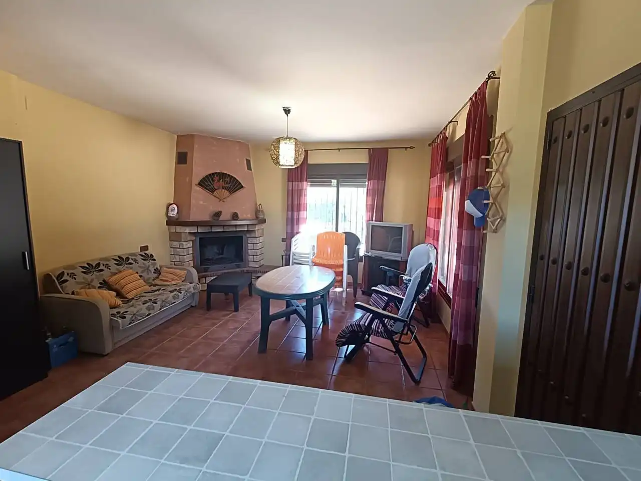 Living room of Country homes for sale in Moraleda de Zafayona  with Private garden, Swimming Pool and Furnished