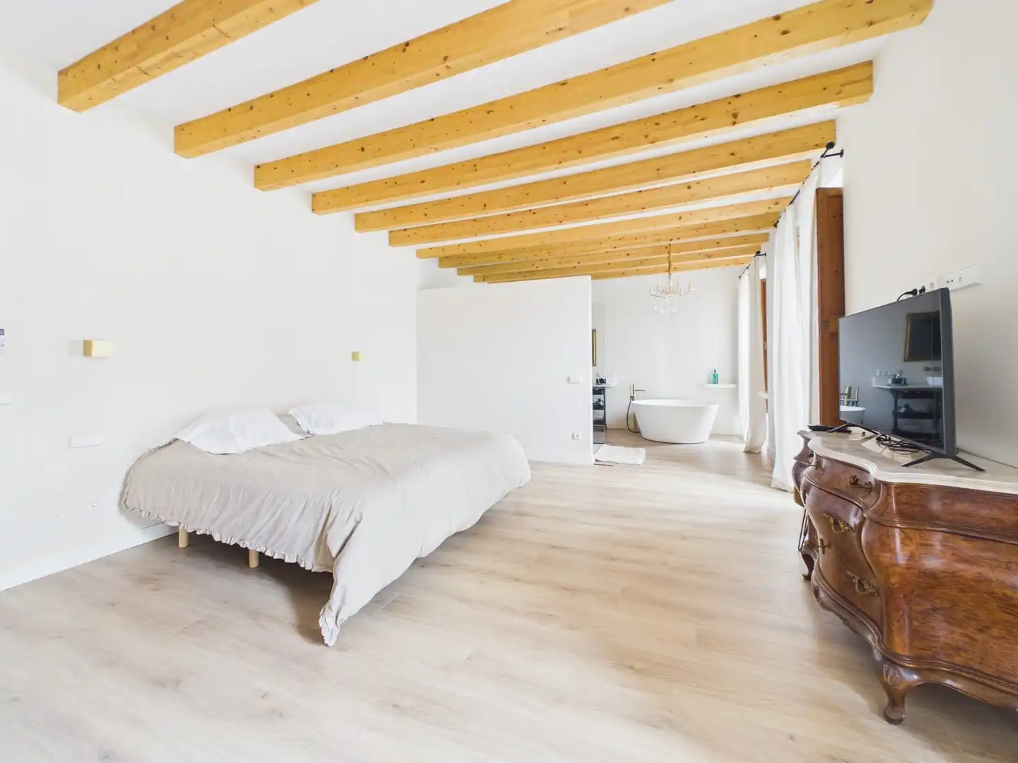 Bedroom of Houses for rent in Felanitx  with Air Conditioner, Heating and Terrace
