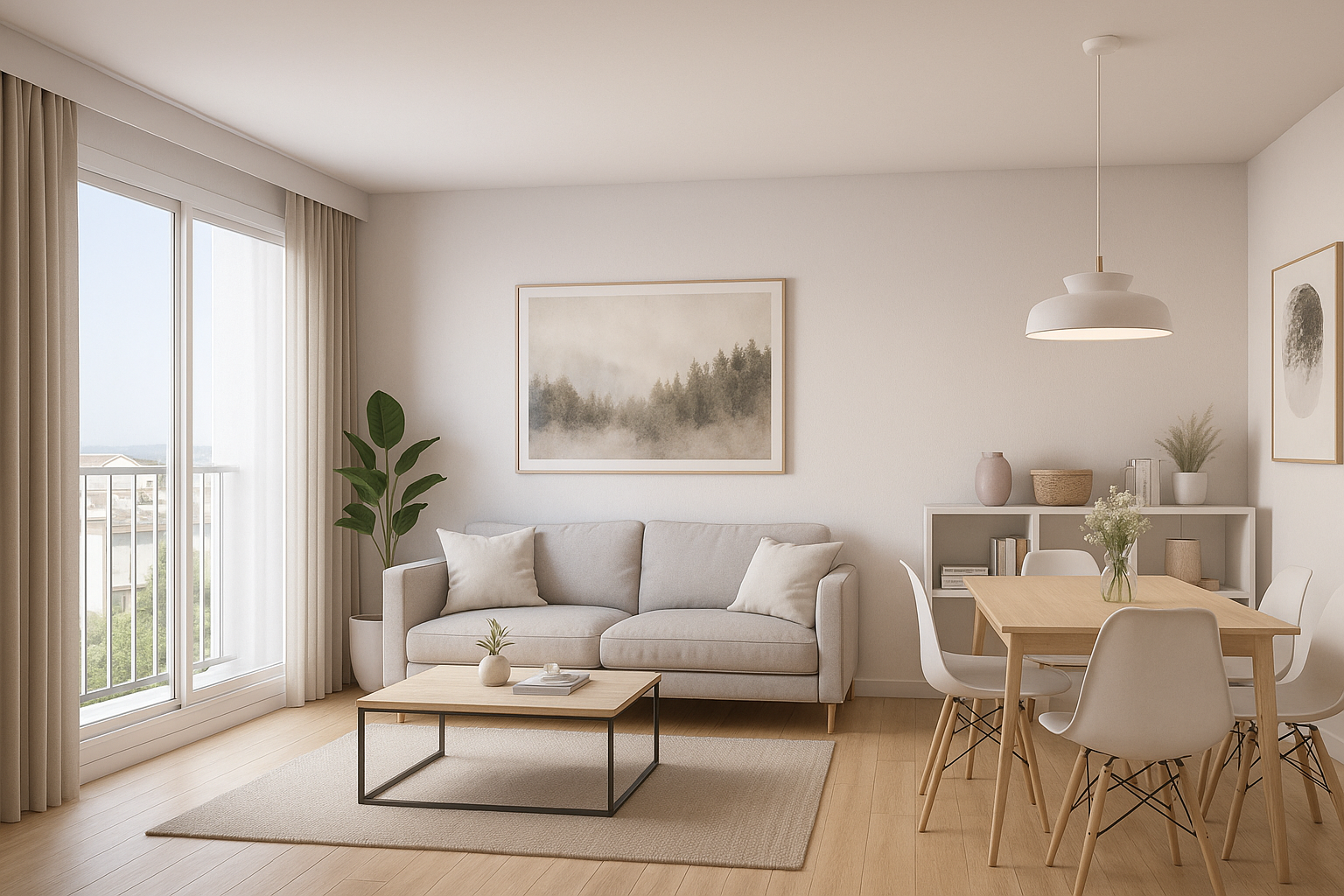 Sala de estar de Apartamento en venta en Mijas