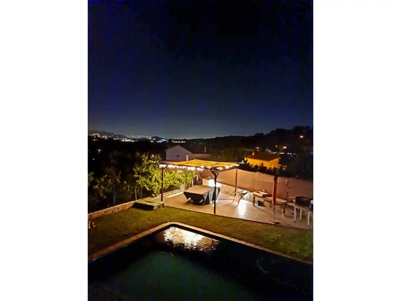 Terraza de Casa o chalet en venta en Vilanova del Vallès con Calefacción, Jardín privado y Piscina