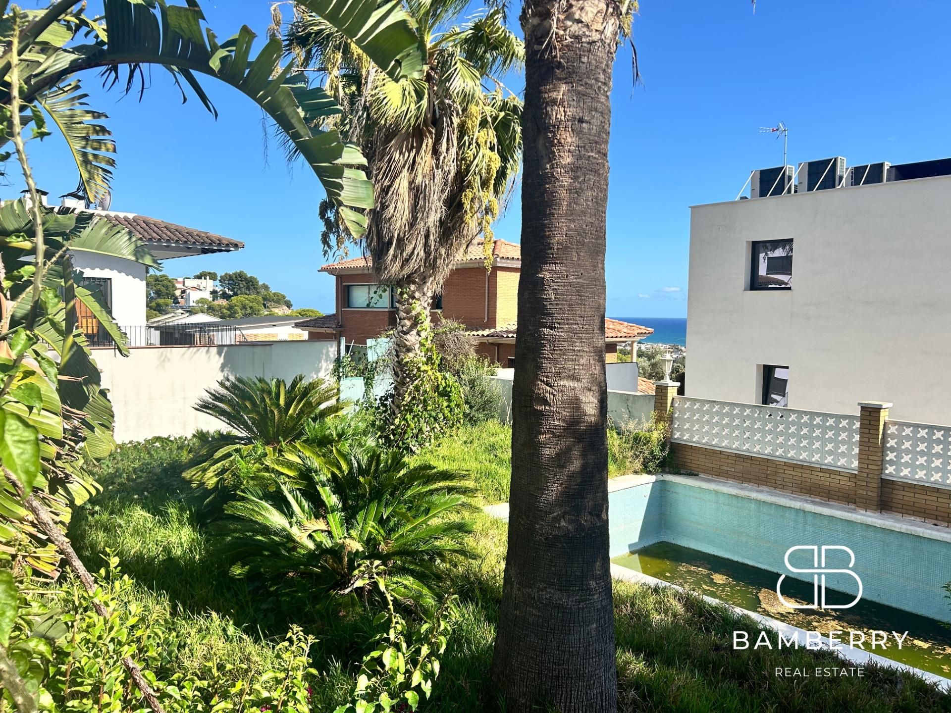 Exterior view of House or chalet for sale in Castelldefels  with Private garden