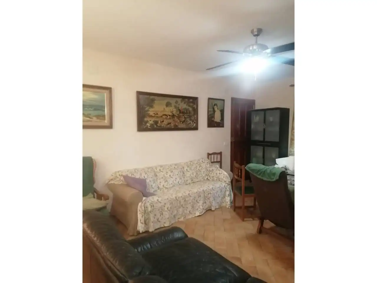 Sala de estar de Casa o chalet en venta en Carmona con Aire acondicionado, Jardín privado y Terraza
