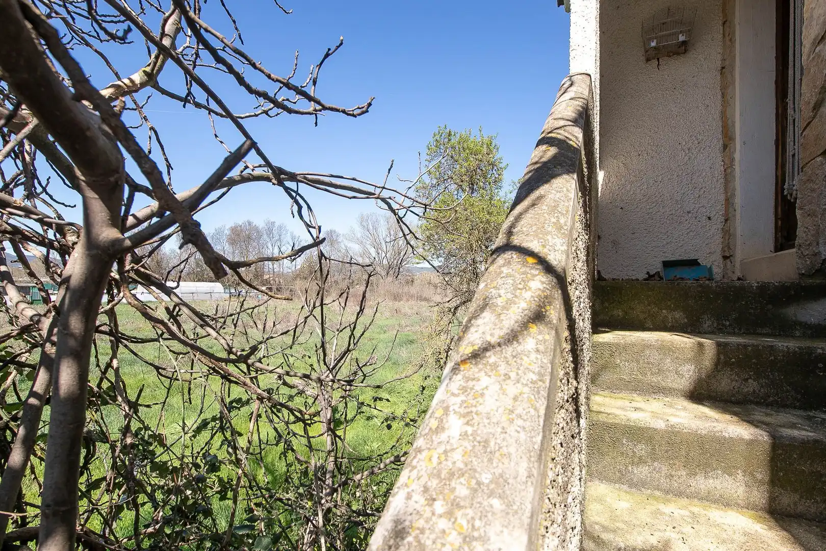 Vista exterior de Finca rústica en venda en Mendigorria amb Calefacció, Traster i Piscina