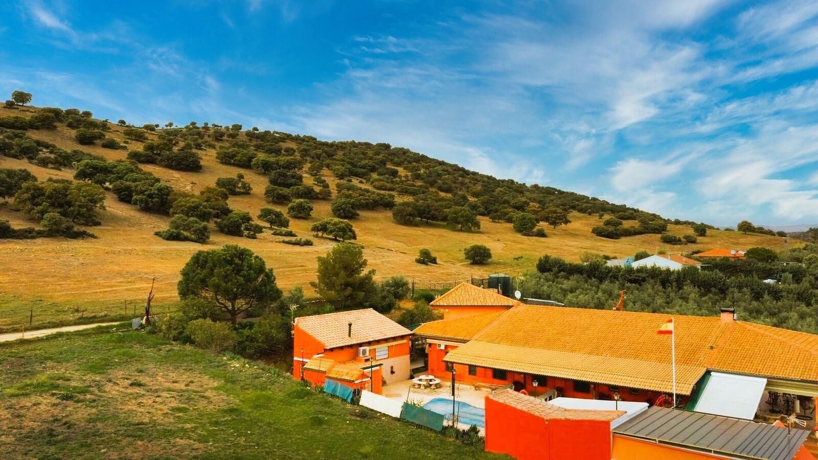 Garden of Country house for sale in Vilches  with Air Conditioner, Heating and Swimming Pool