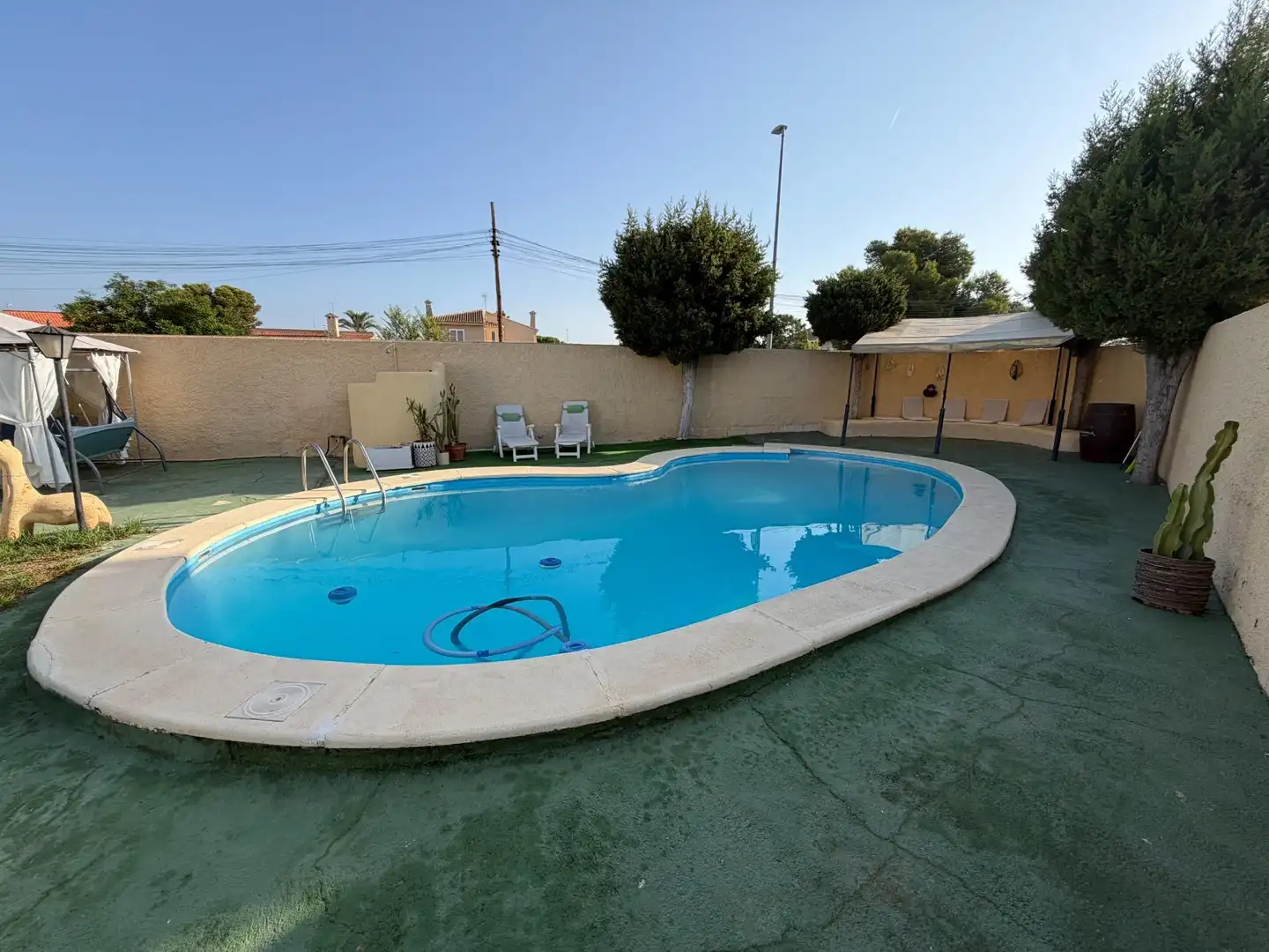 Piscina de Casa o chalet en venta en Náquera con Aire acondicionado, Jardín privado y Terraza