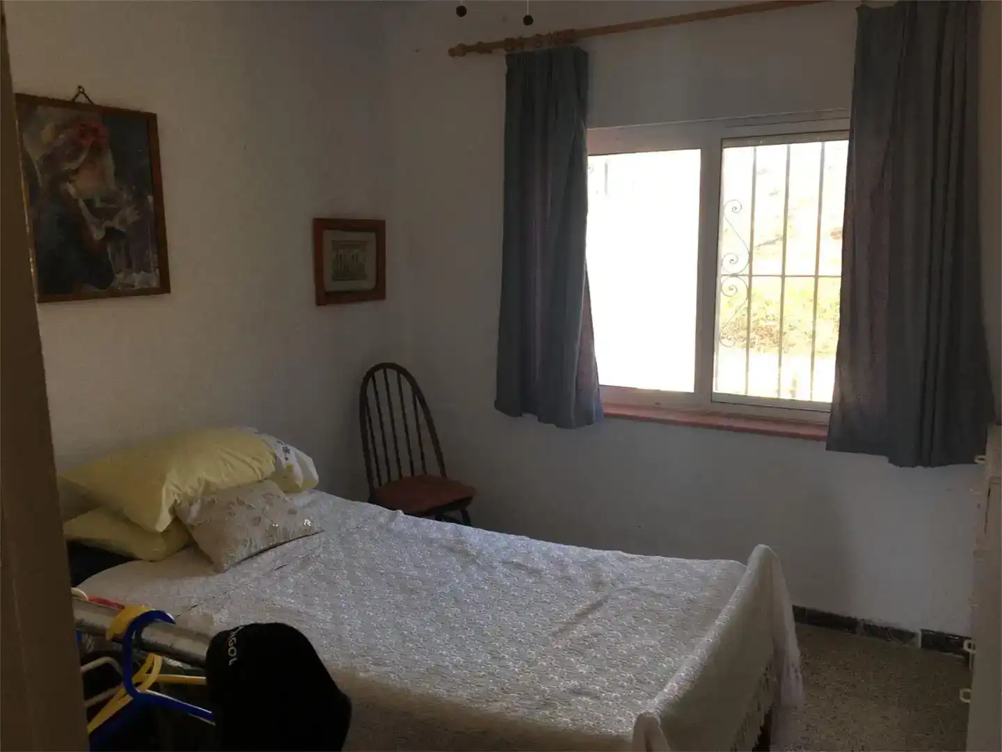 Dormitori de Finca rústica en venda en Málaga Capital amb Aire condicionat i Piscina