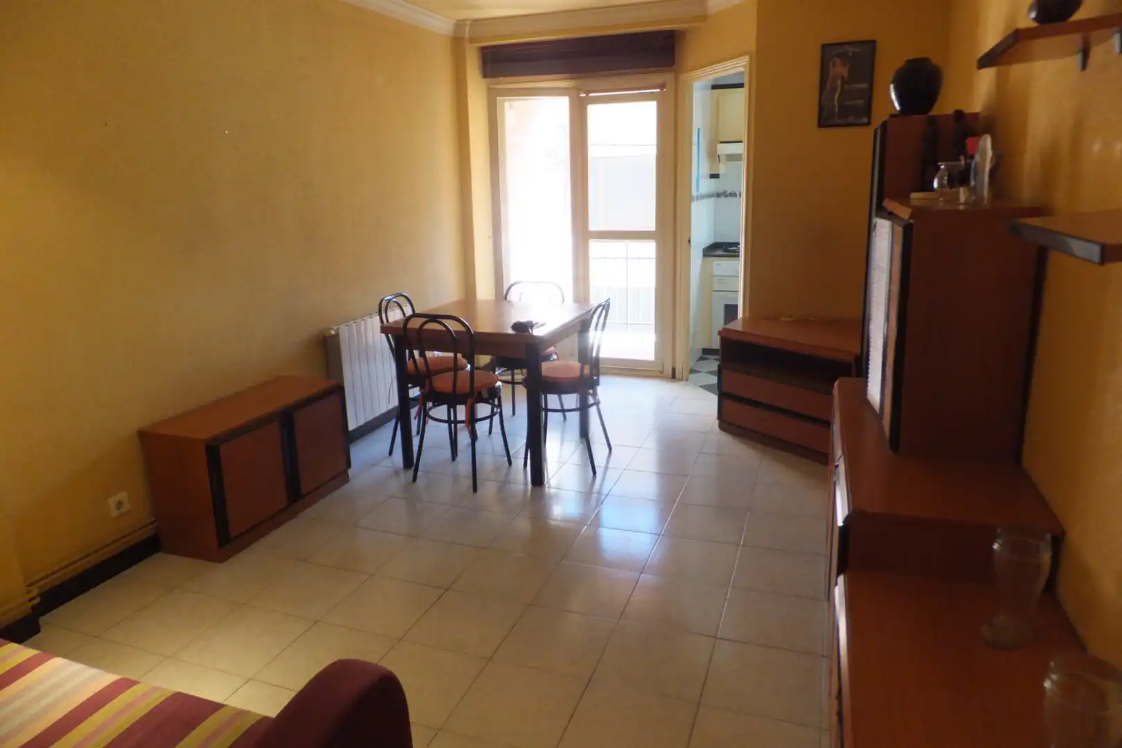 Dining room of Flat for rent in Riudoms  with Heating, Terrace and Furnished