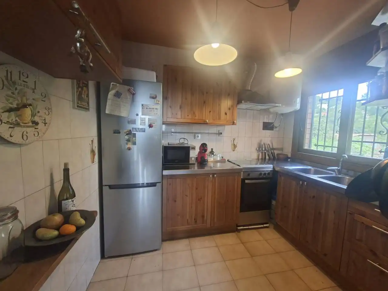 Cocina de Piso en venta en Sant Llorenç Savall con Jardín privado, Terraza y Trastero