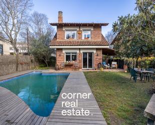 Garden of House or chalet for sale in Sant Cugat del Vallès  with Air Conditioner, Heating and Private garden