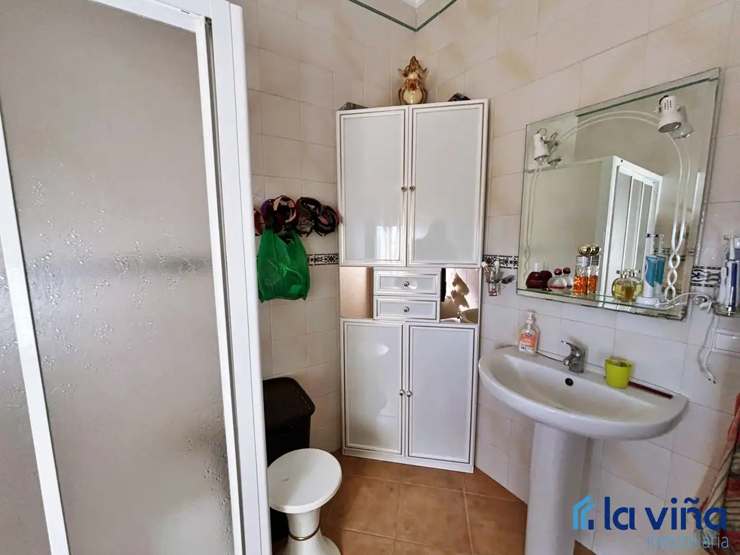 Baño de Casa o chalet en venta en Casariche con Aire acondicionado, Calefacción y Jardín privado