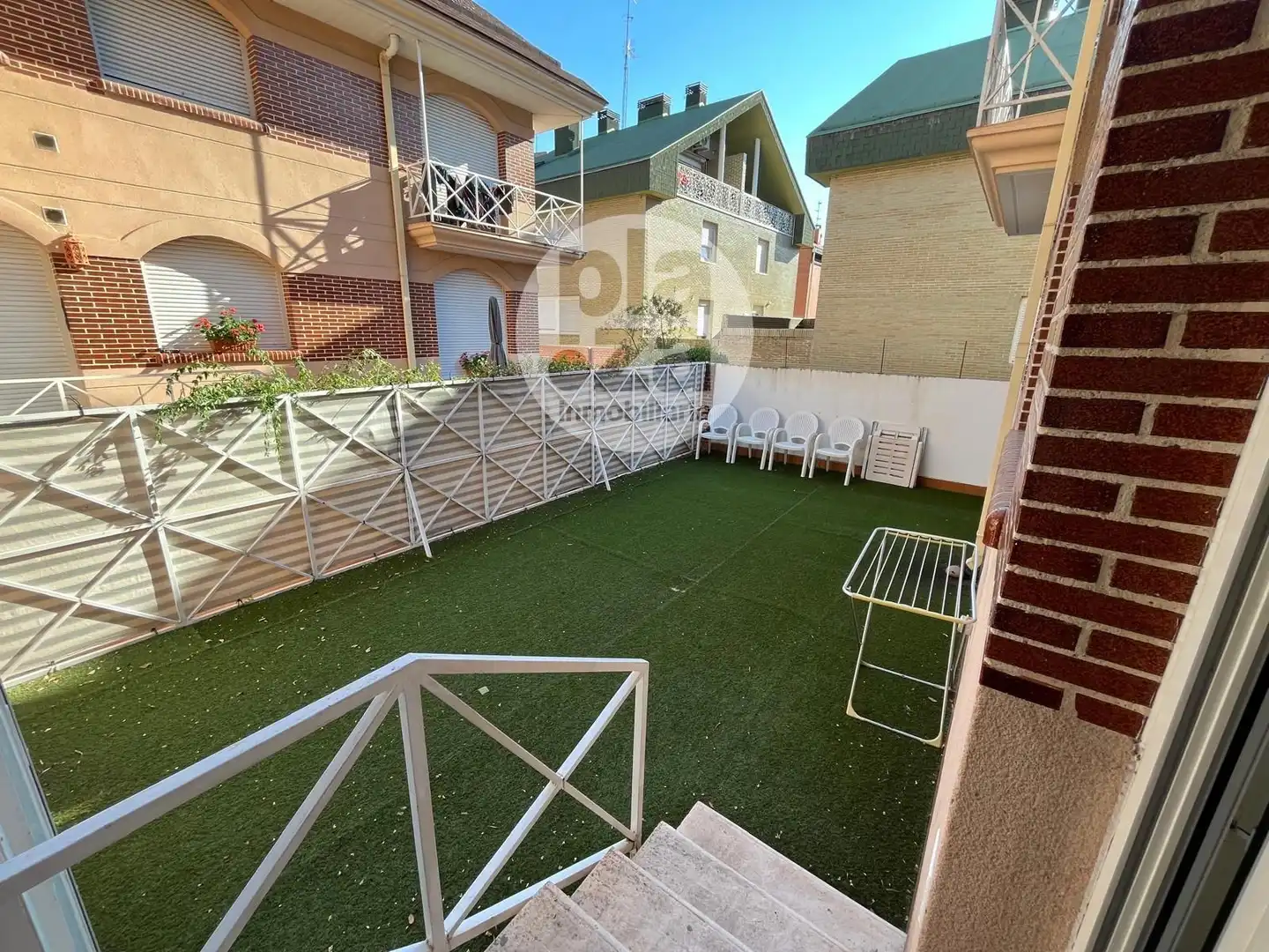 Terrace of Flat for rent in Burgos  with Heating, Private garden and Terrace