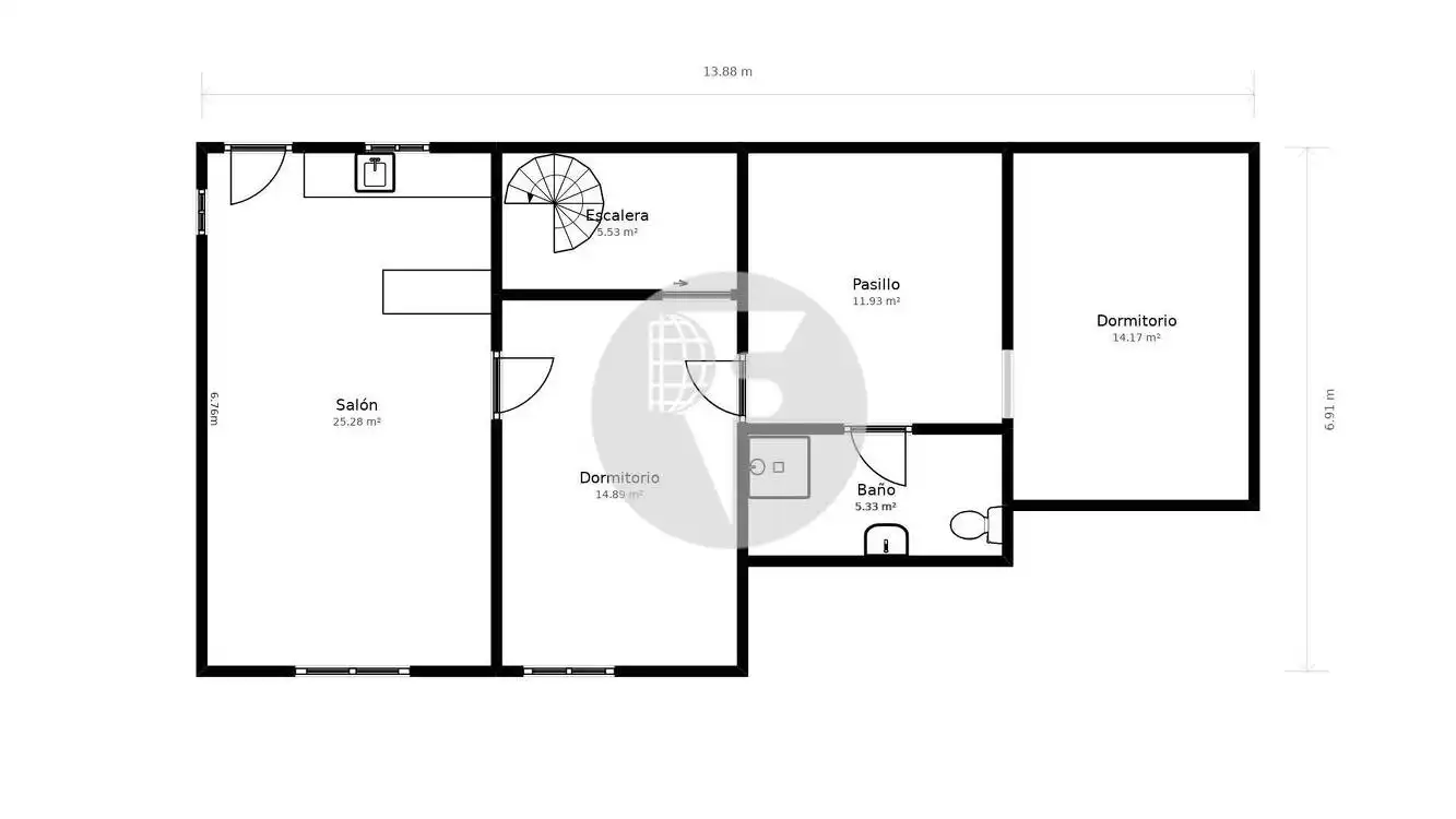 Casa o chalet en venta en La Miranda