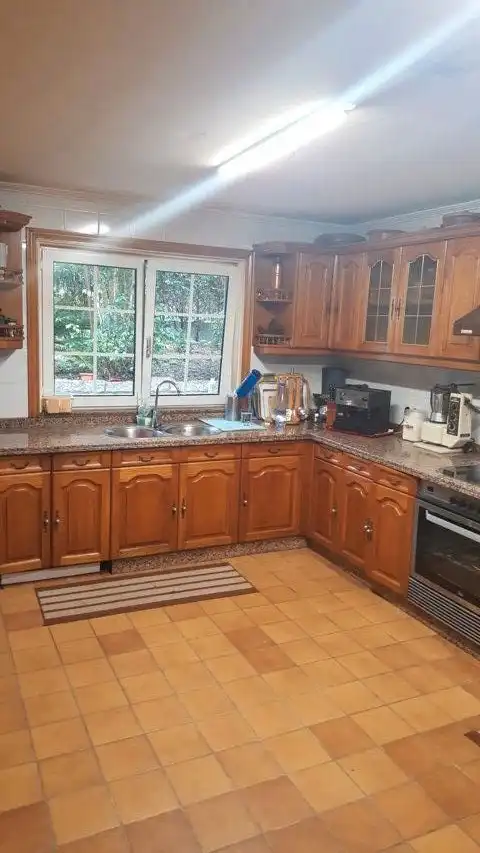 Cocina de Casa o chalet en venta en Pontevedra Capital  con Calefacción, Jardín privado y Terraza