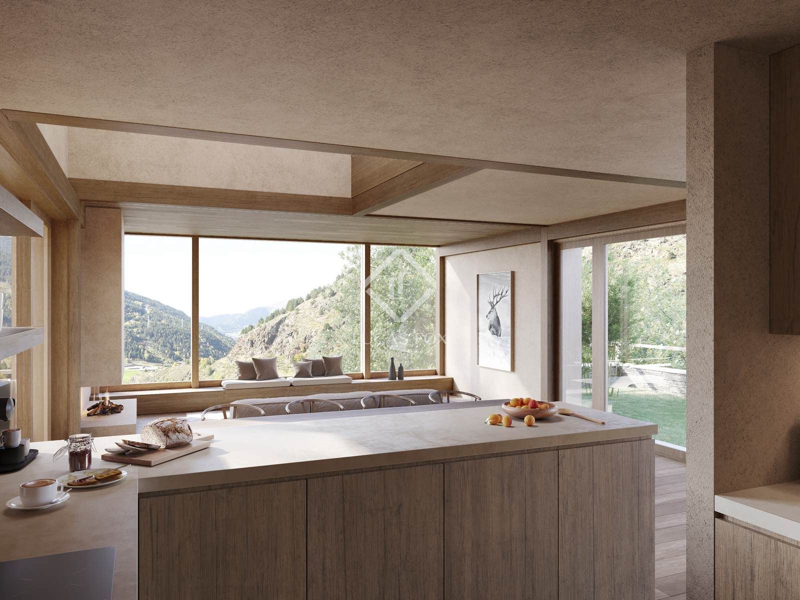 Cocina de Casa o chalet en venta en Canillo con Calefacción, Jardín privado y Terraza