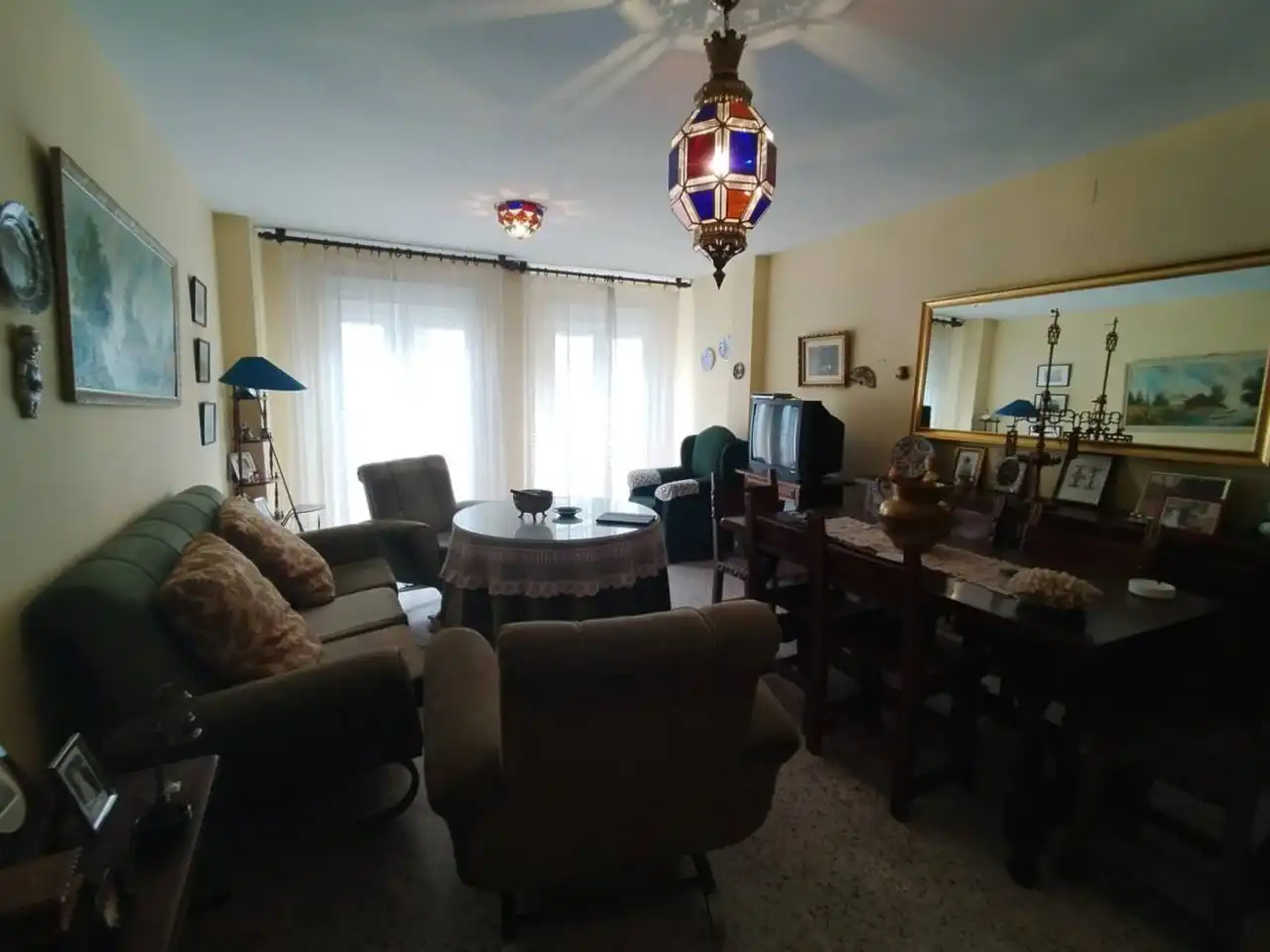 Wohnzimmer von Wohnung zum Verkauf in Montefrío mit Möbliert