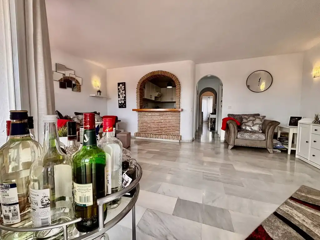 Living room of Attic for sale in Mijas  with Terrace, Storage room and Furnished
