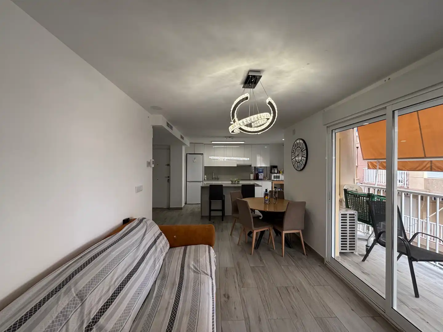 Wohnzimmer von Wohnung zum Verkauf in Santa Pola mit Terrasse, Möbliert und Balkon