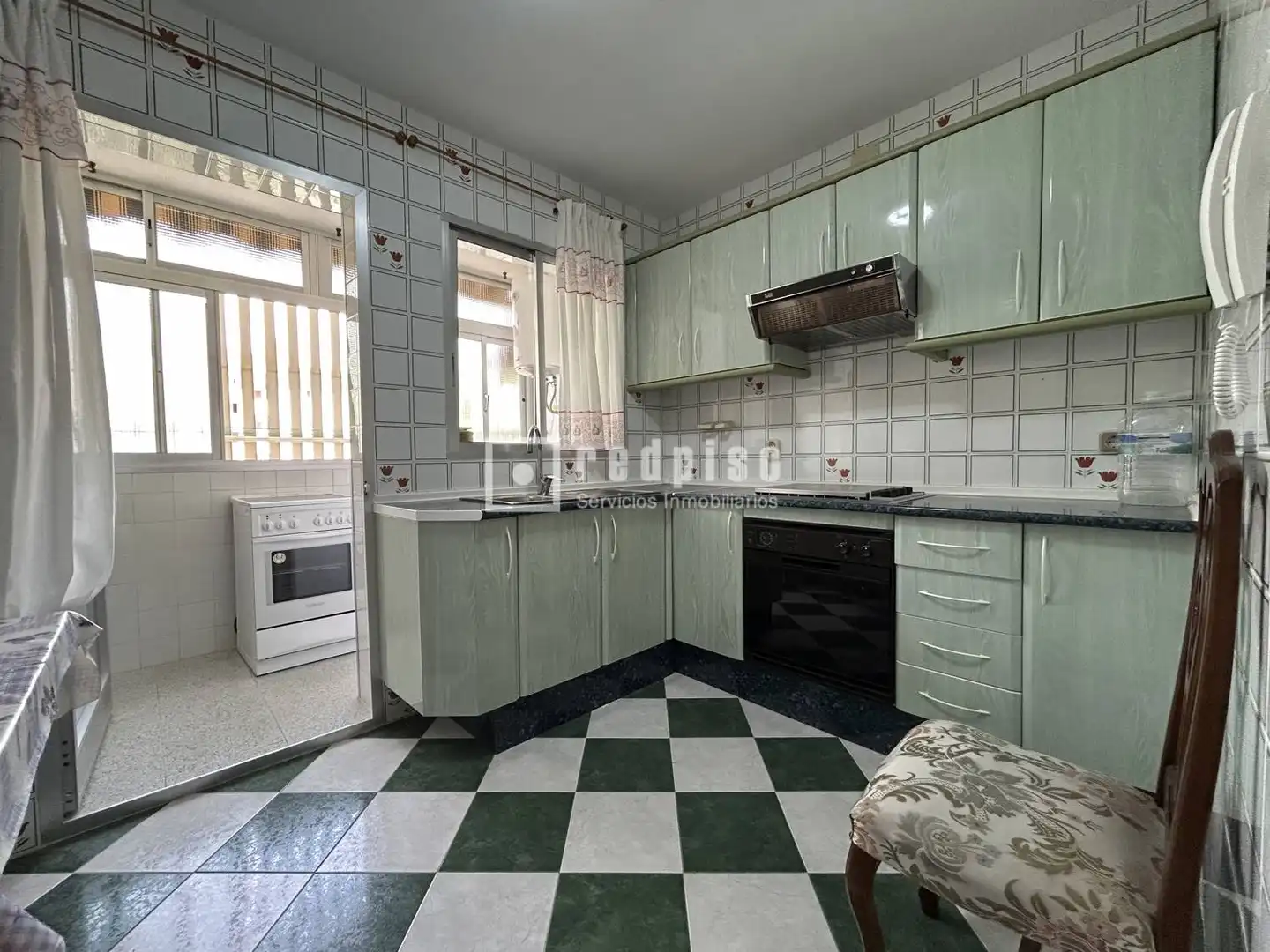 Küche von Wohnung zum Verkauf in Málaga mit Terrasse und Abstellraum