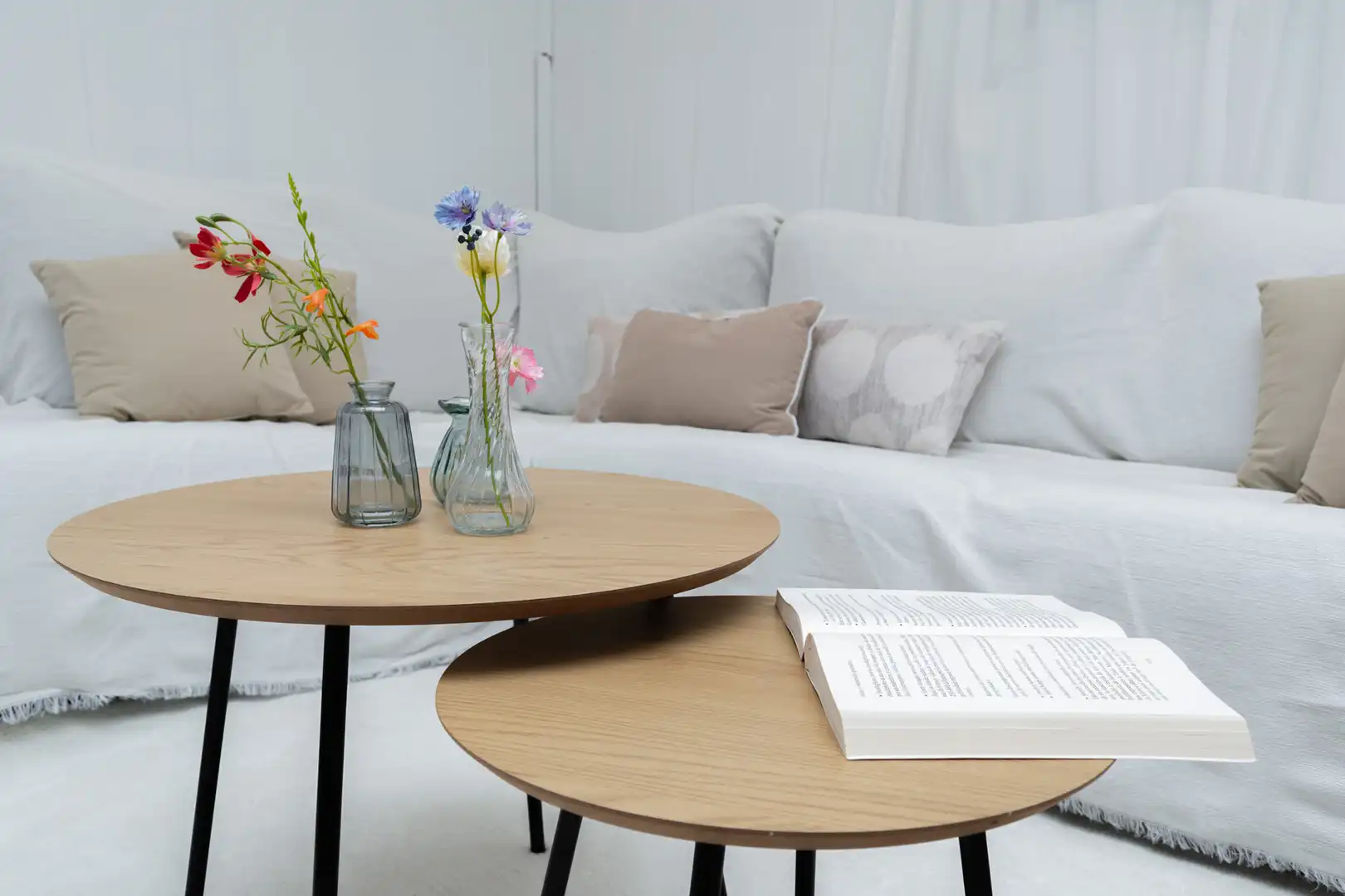 Wohnzimmer von Maisonette zum Verkauf in Rubí mit Klimaanlage, Heizung und Möbliert