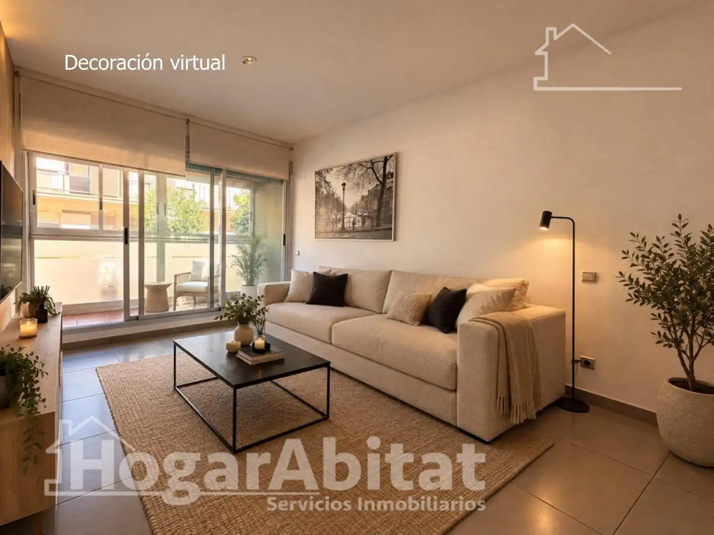 Wohnzimmer von Wohnung zum Verkauf in Massamagrell, Valencia