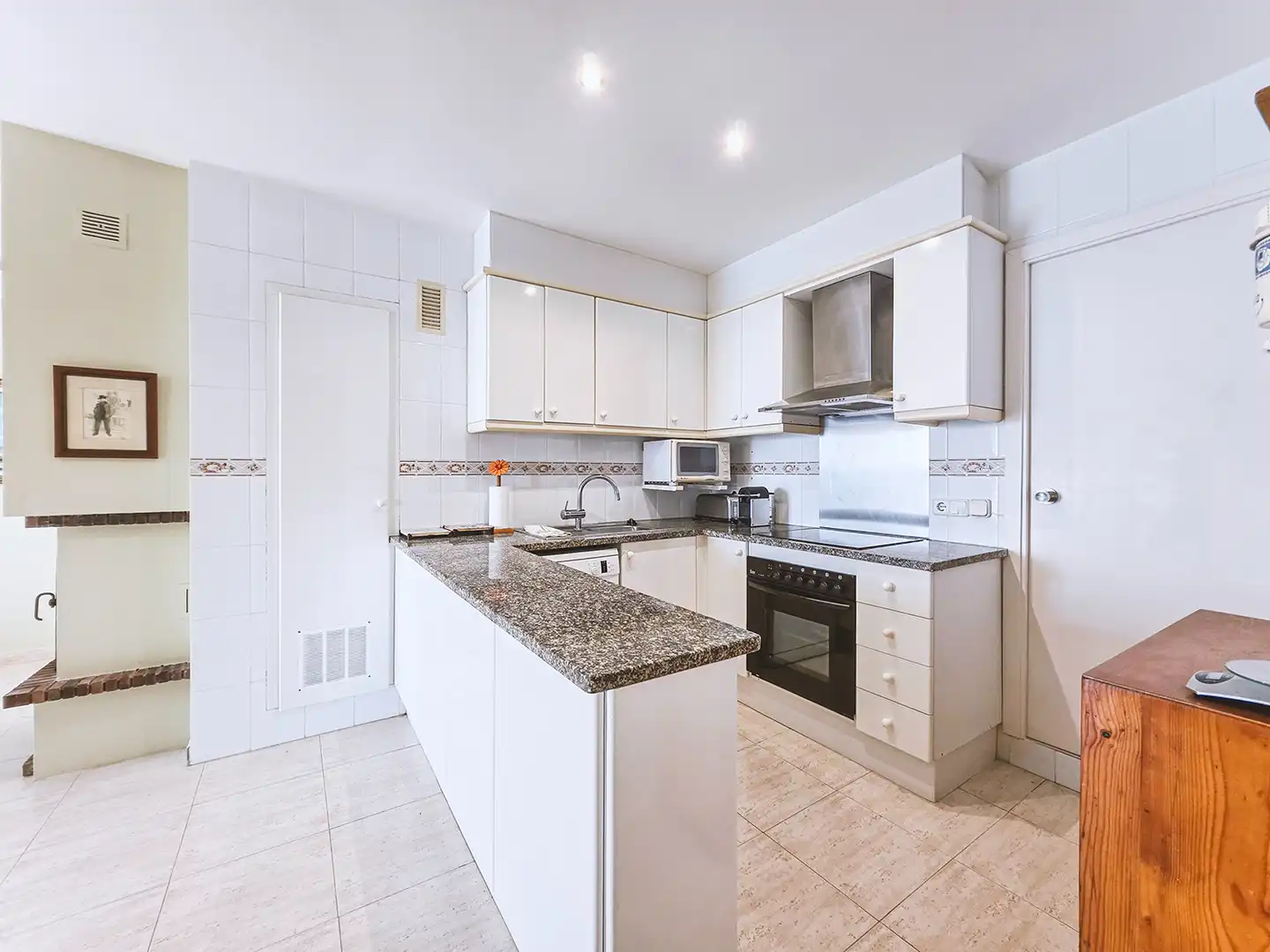 Kitchen of Flat for rent in Sant Pol de Mar  with Furnished, Oven and Washing machine