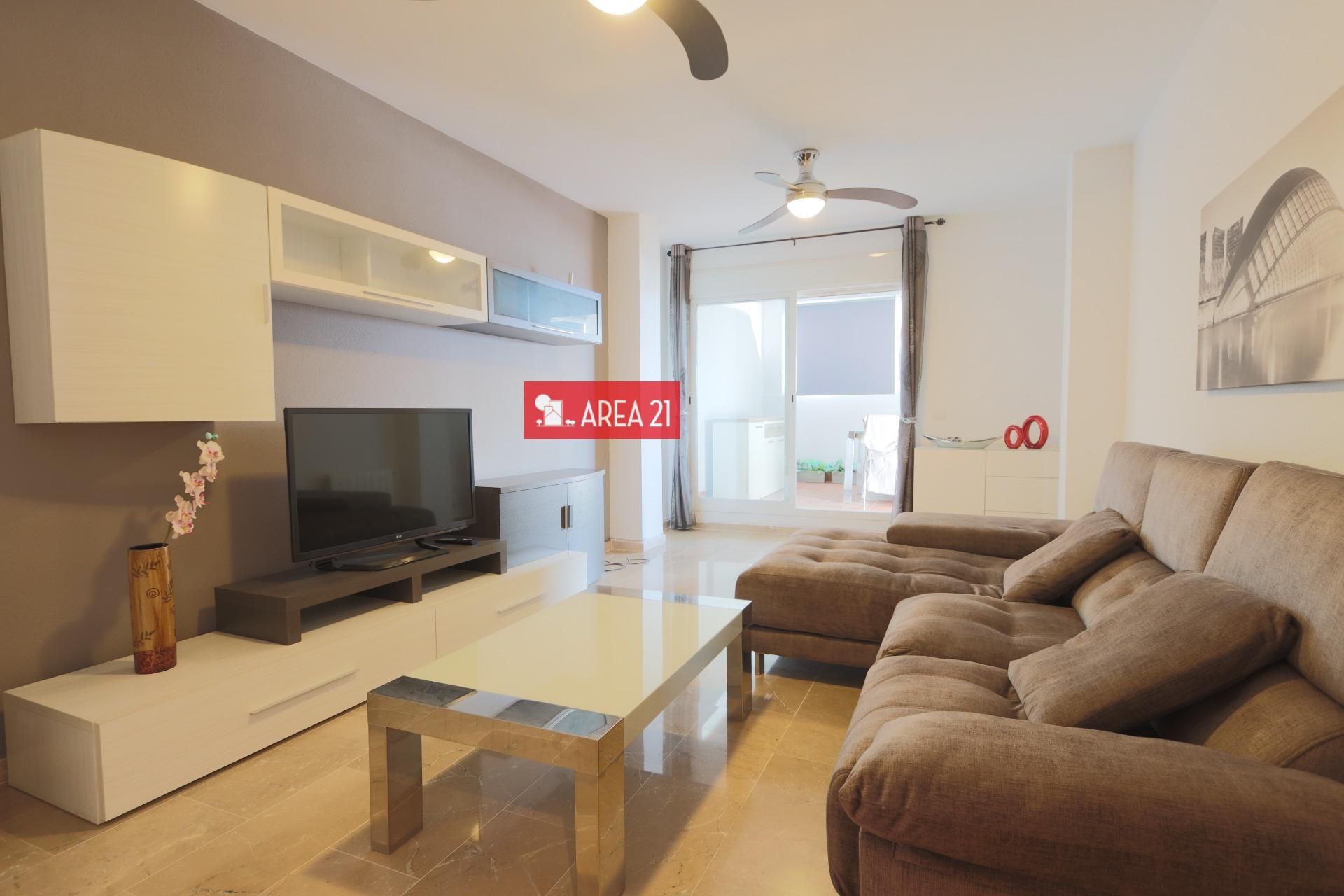Living room of Attic for sale in La Pobla de Vallbona  with Air Conditioner, Heating and Terrace