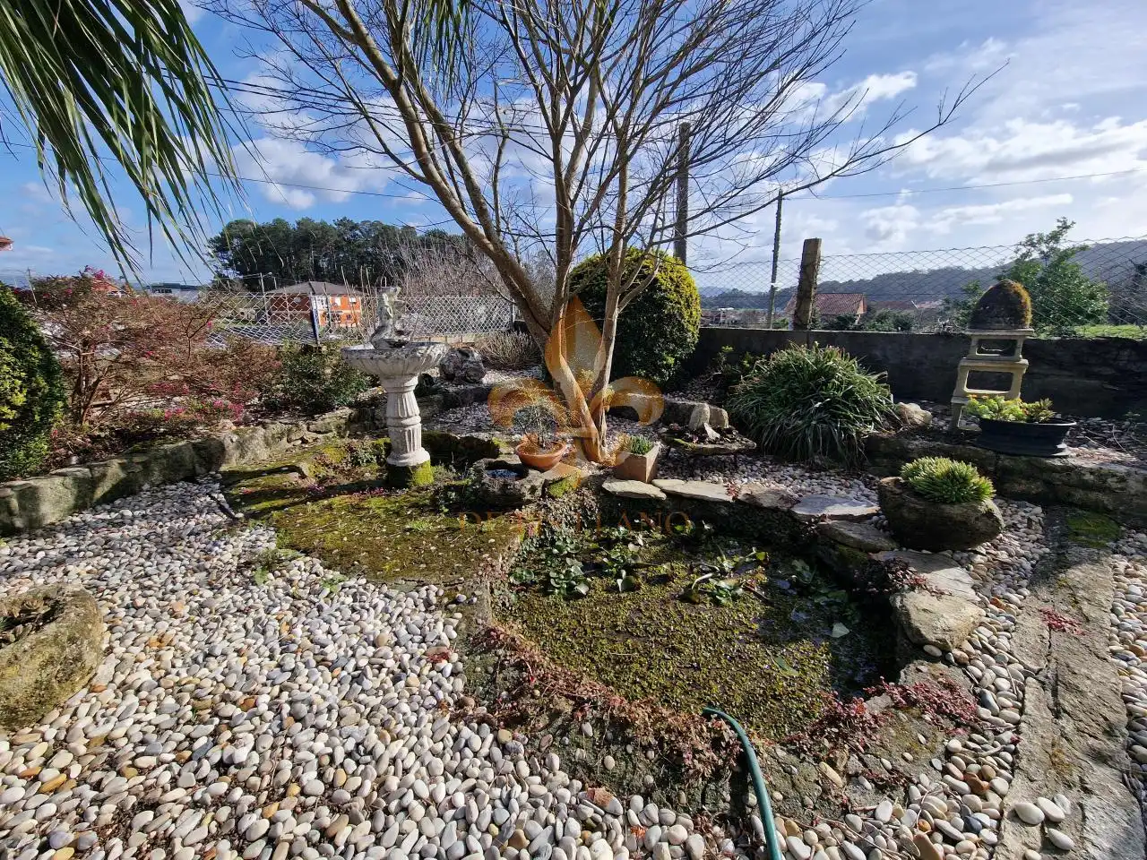 Jardí de Casa o xalet en venda en O Rosal   amb Calefacció, Jardí privat i Terrassa