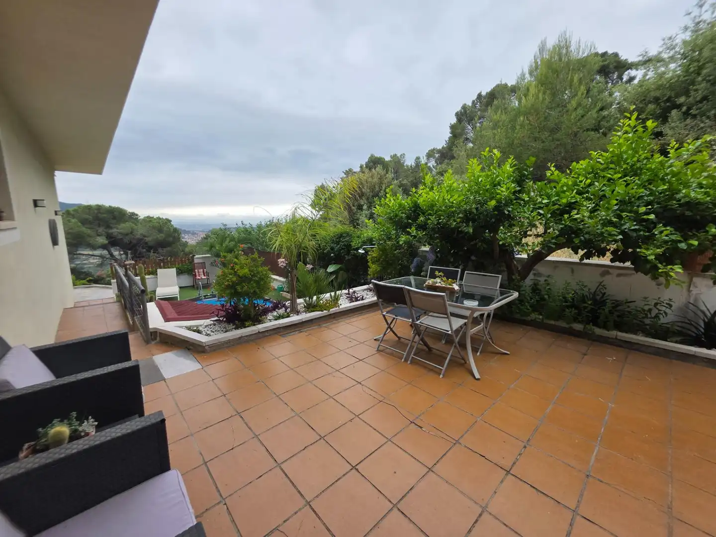 Terraza de Casa o chalet en venta en Castellar del Vallès con Calefacción, Terraza y Piscina