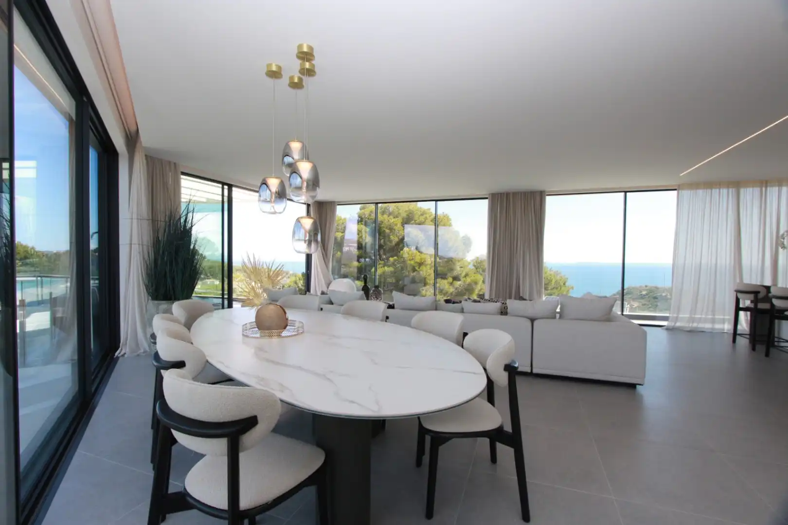 Menjador de Casa o xalet en venda en Jávea / Xàbia amb Aire condicionat, Calefacció i Jardí privat