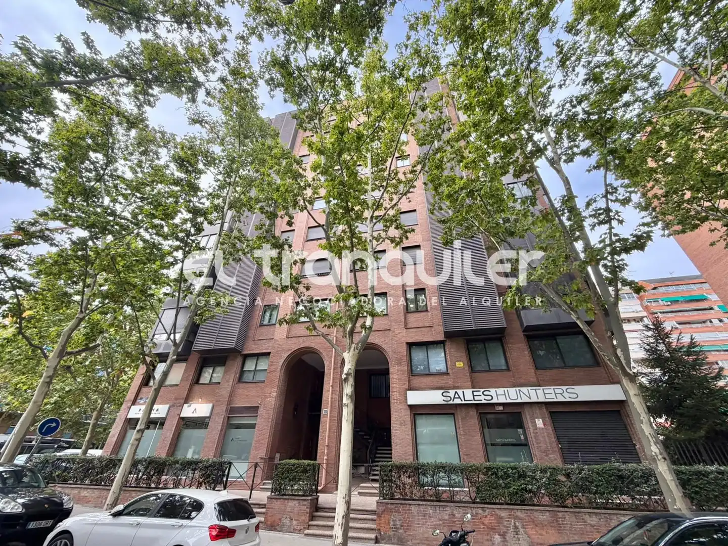 Exterior view of Flat for rent in Madrid  with Air Conditioner and Washing machine