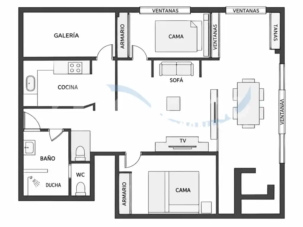 Wohnung mit Aufzug zum Verkauf in Calle Gerona, imagen 29