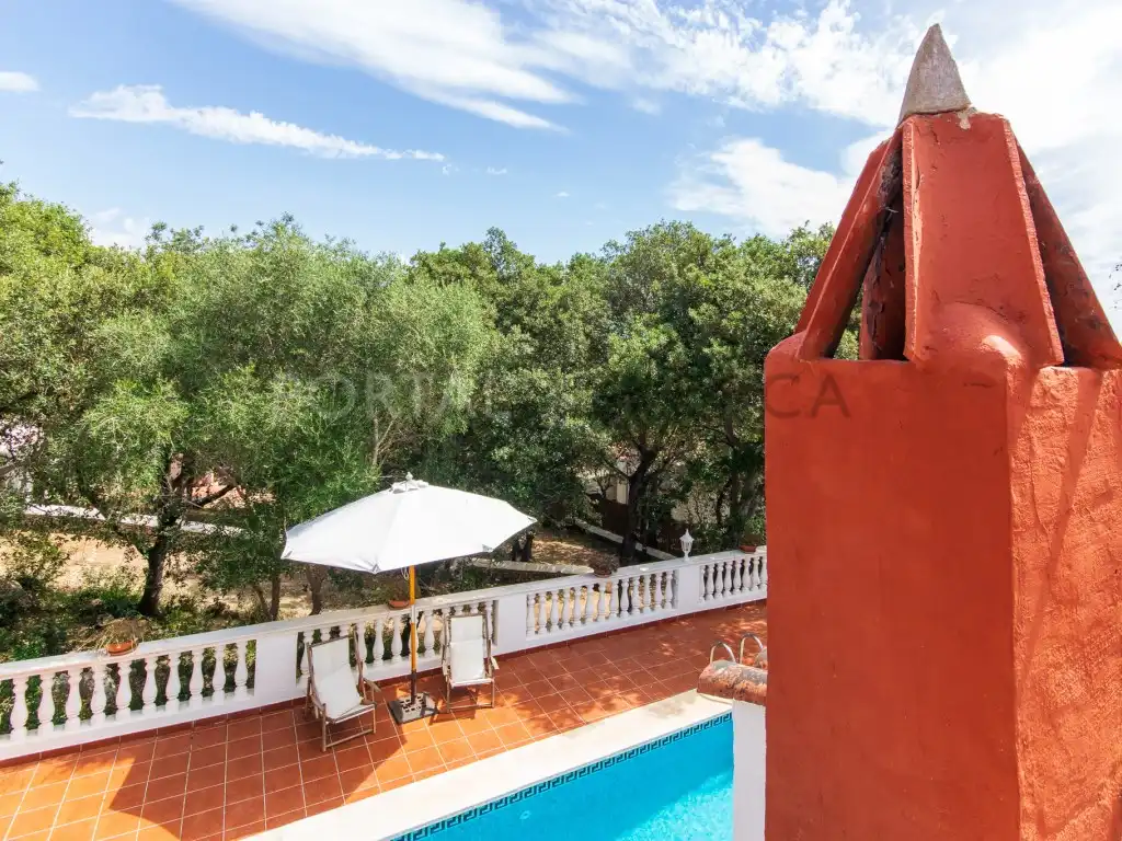 Terrassa de Casa o xalet en venda en Es Mercadal amb Aire condicionat i Piscina