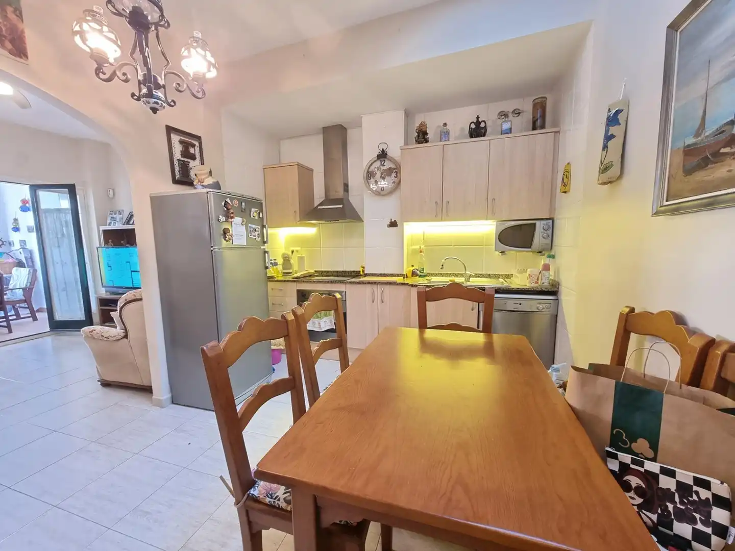 Küche von Maisonette zum Verkauf in Tossa de Mar mit Heizung und Balkon