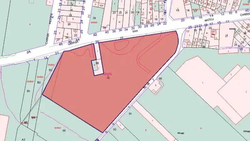Terreny residencial en venda a Carrer Sant Mateu, imagen 3