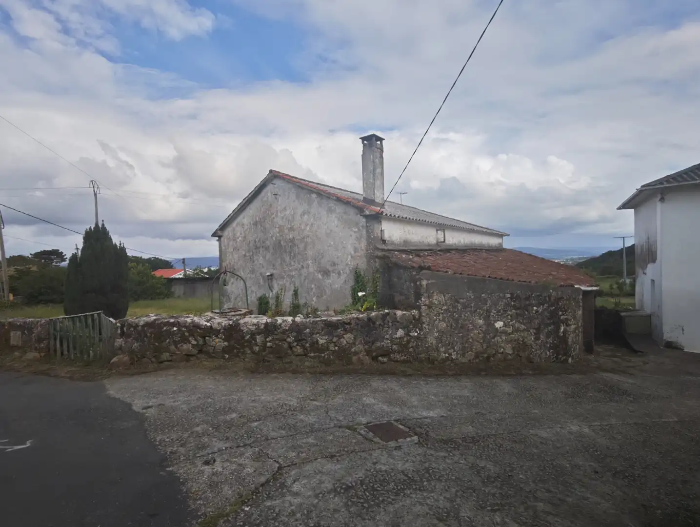 Vista exterior de Casa o xalet en venda en Ferrol amb Jardí privat