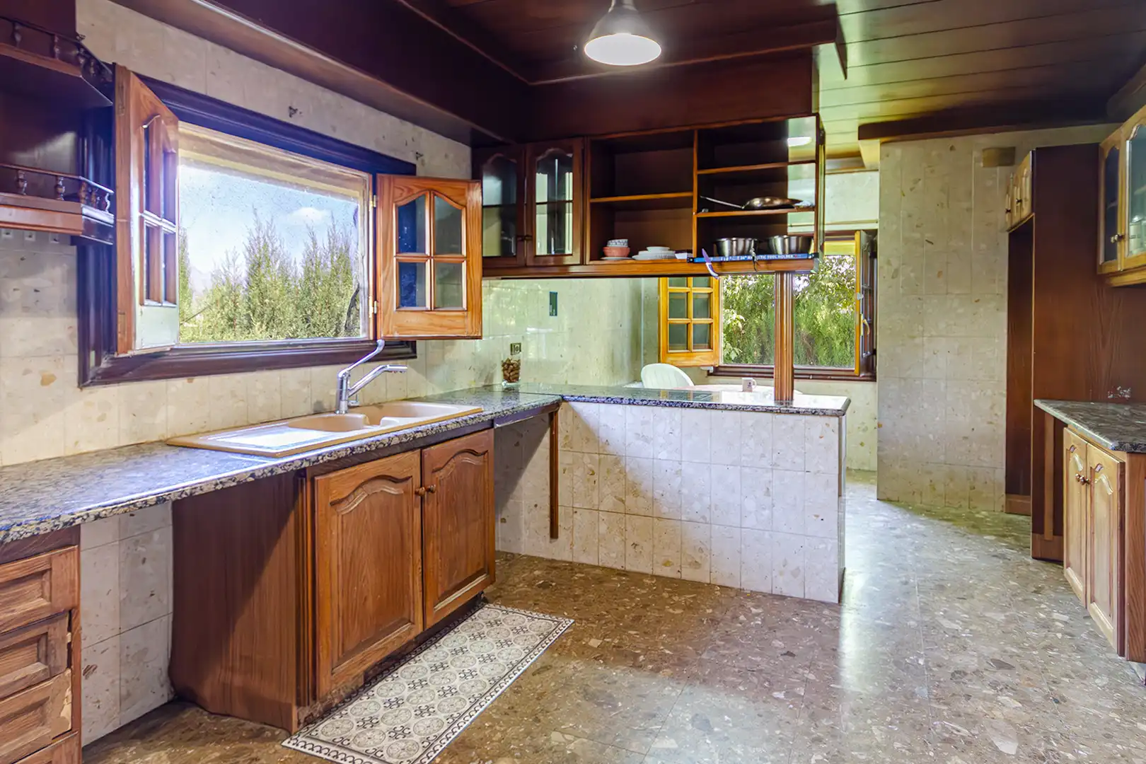 Cocina de Casa o chalet en venta en Masquefa con Aire acondicionado, Calefacción y Jardín privado