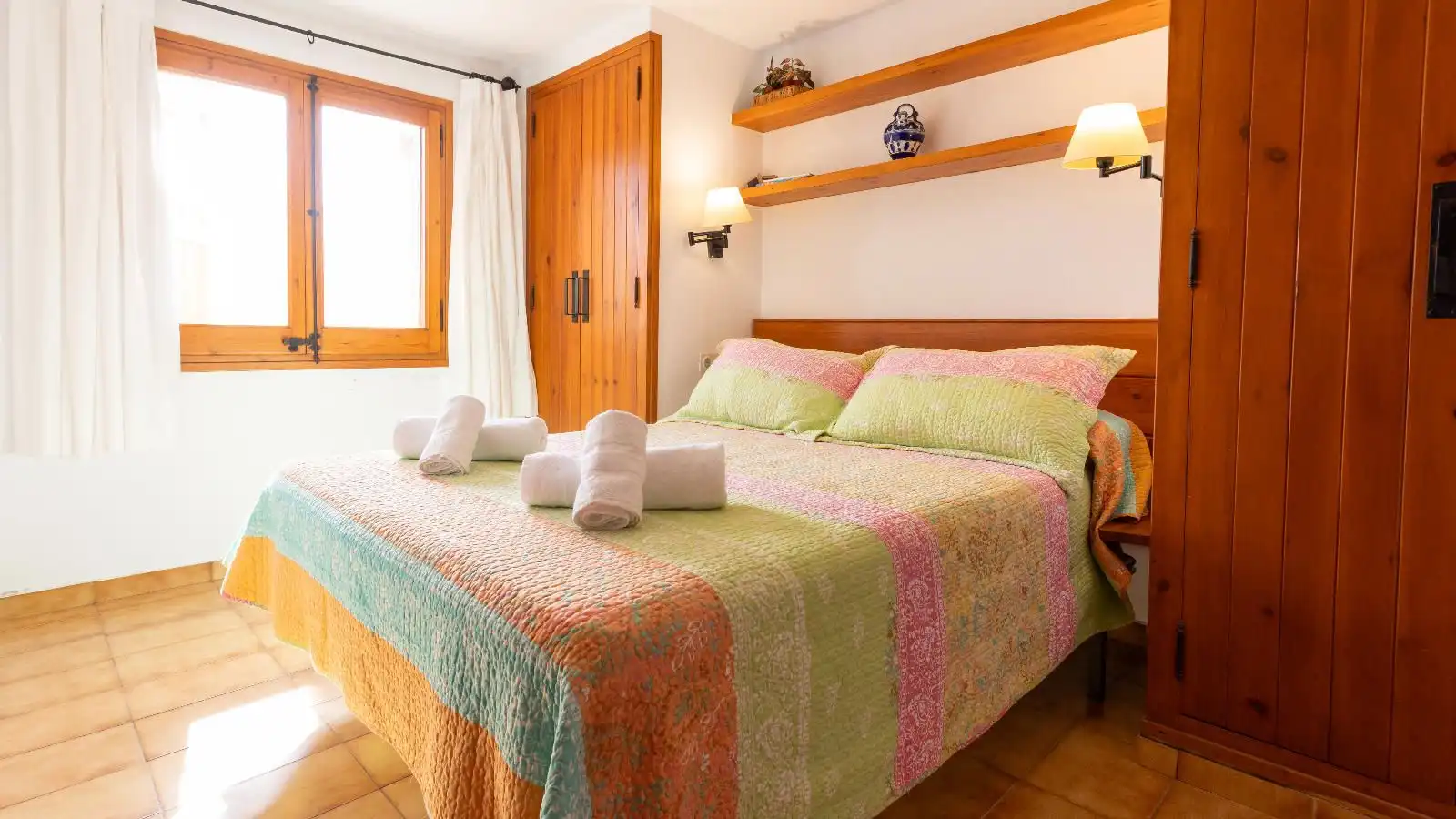 Bedroom of Detached homes for rent in Palafrugell  with Heating, Private garden and Furnished