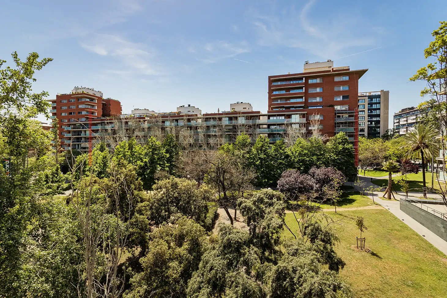 Vista exterior de Pis en venda en Barcelona amb Aire condicionat, Calefacció i Terrassa