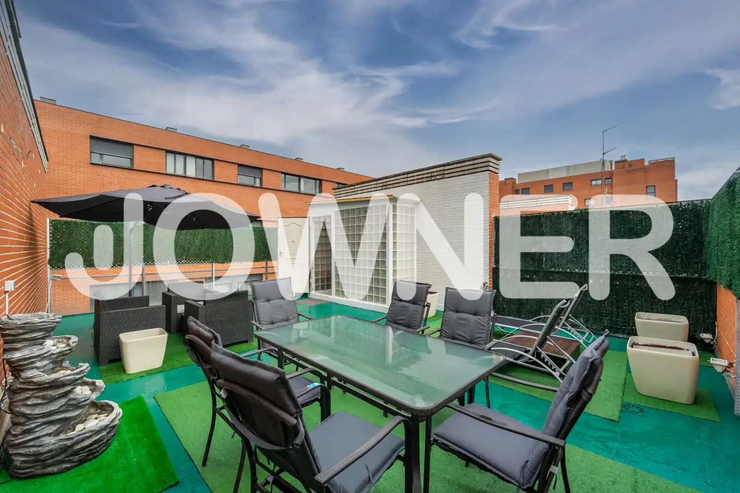 Terrace of Duplexes for rent in Madrid  with Air Conditioner, Heating and Terrace